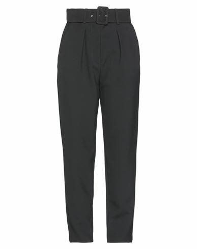 Atos Lombardini Woman Pants Black Polyester, Viscose, Cotton, Elastane Cover