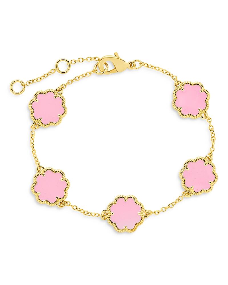 Sterling Forever Rose Petal Station Bracelet Cover