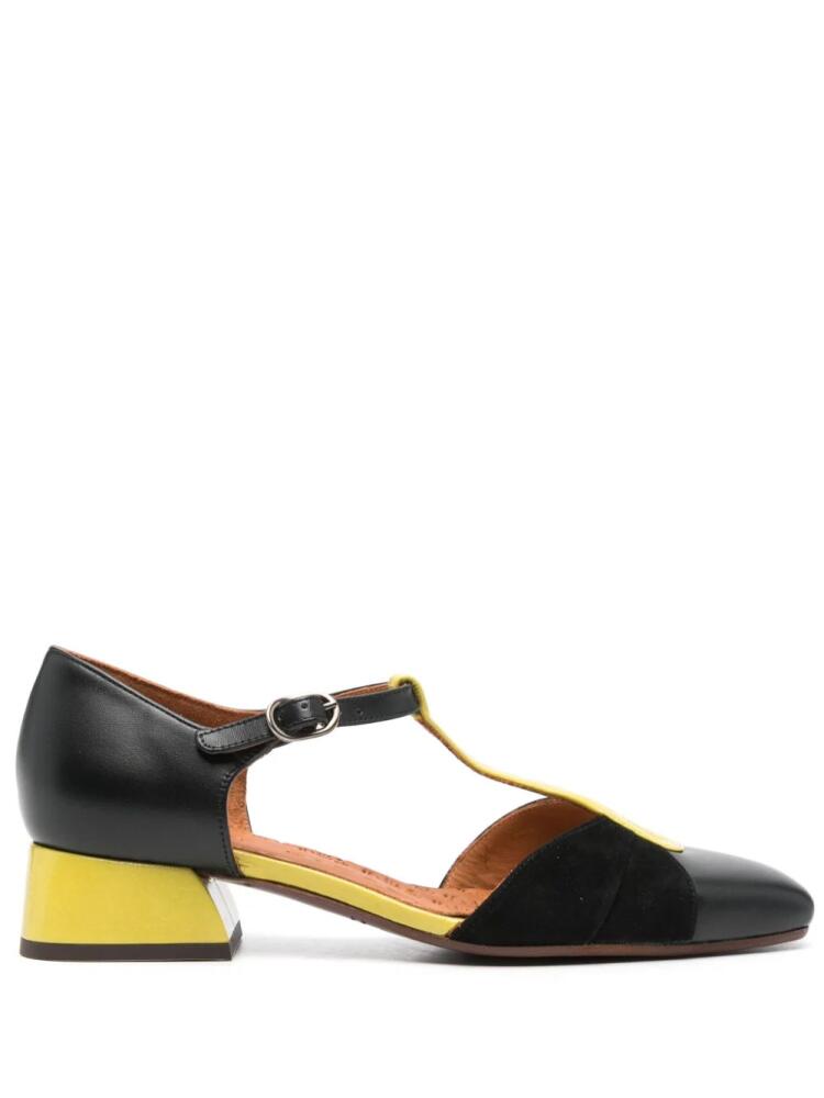 Chie Mihara 25mm Hermani pumps - Black Cover