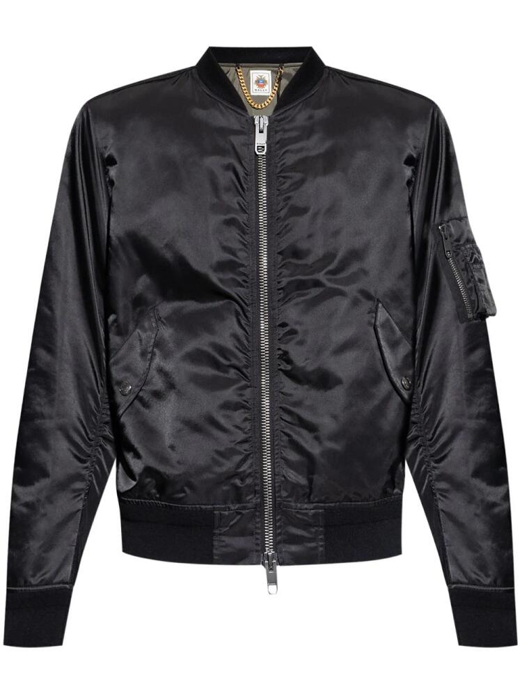 Bally Adrien Brody bomber jacket - Black Cover