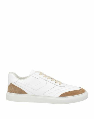 Pantofola D'oro Man Sneakers White Soft Leather Cover