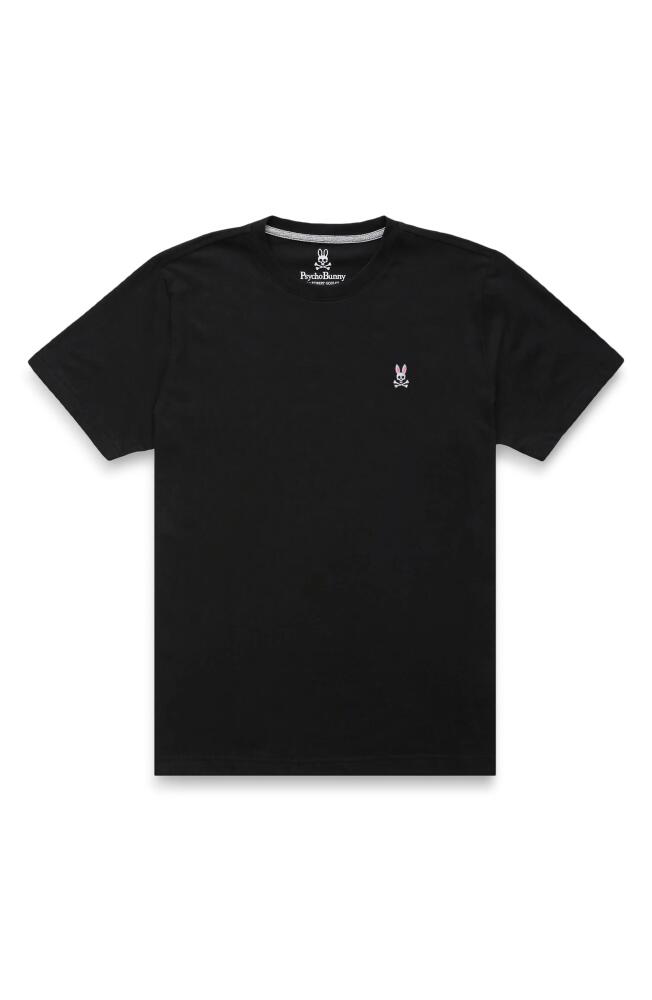 Psycho Bunny Classic Crewneck T-Shirt in Black Cover