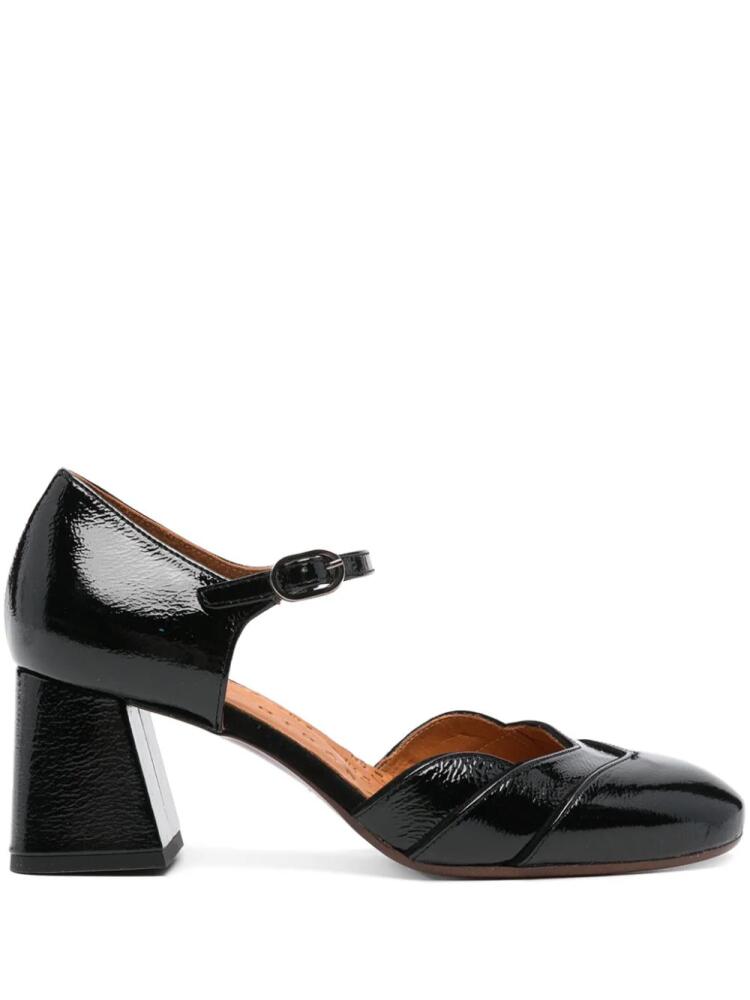 Chie Mihara 60mm Grini pumps - Black Cover