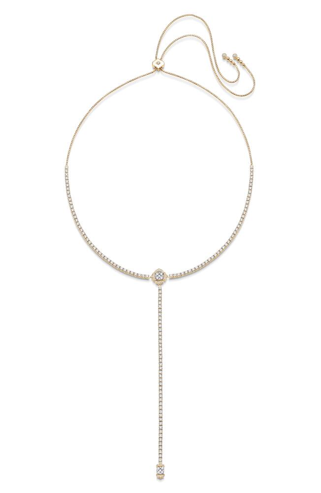 Sara Weinstock Leela Diamond Y-Necklace in Yellow Gold Cover