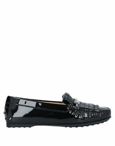 Tod's Woman Loafers Black Soft Leather Cover