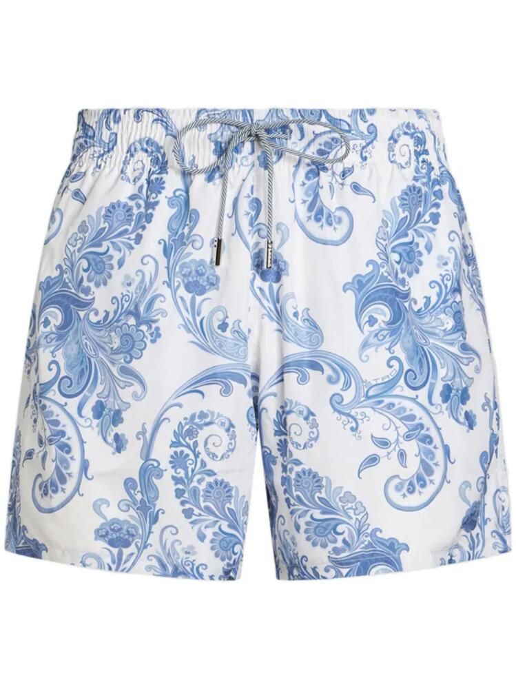 ETRO paisley-print swim shorts - Blue Cover