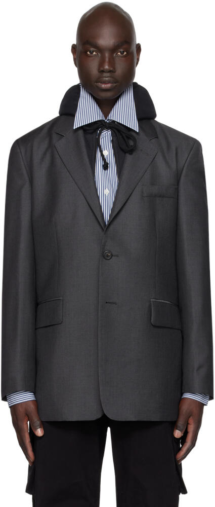 OUR LEGACY Gray Vienna Blazer Cover