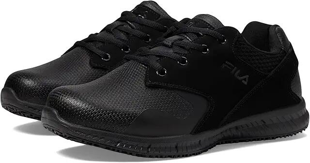 Fila Memory Layers Slip Resistant (Black/Black/Black) Women's Shoes Cover