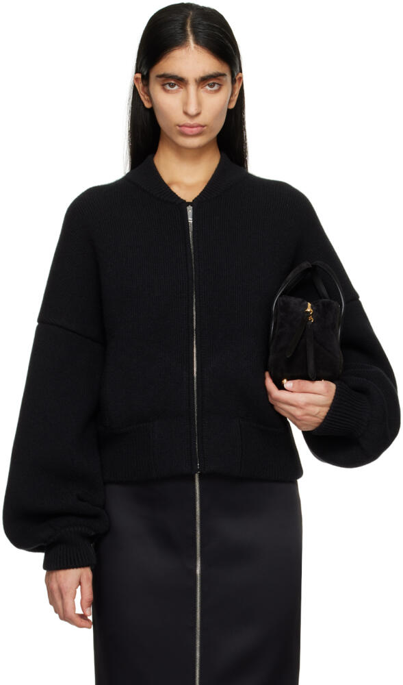 KHAITE Black Rhea Jacket Cover