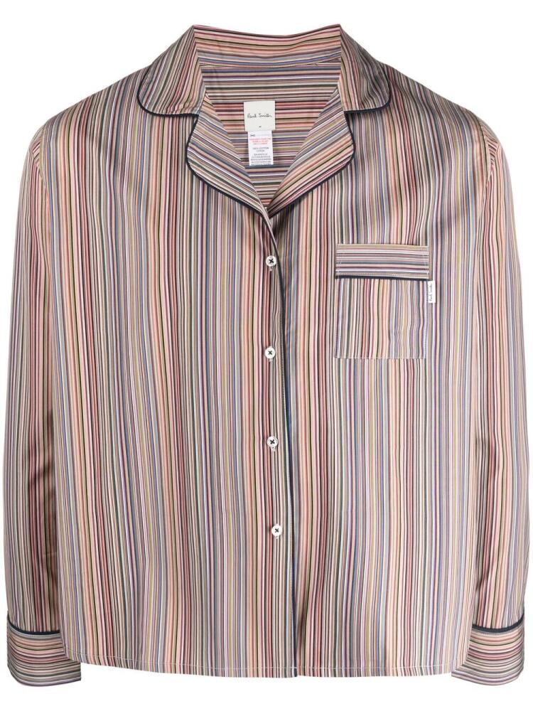 Paul Smith striped trousers - Neutrals Cover