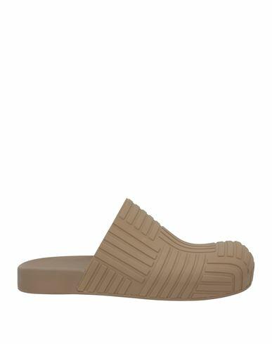 Bottega Veneta Man Mules & Clogs Khaki Plastic Cover