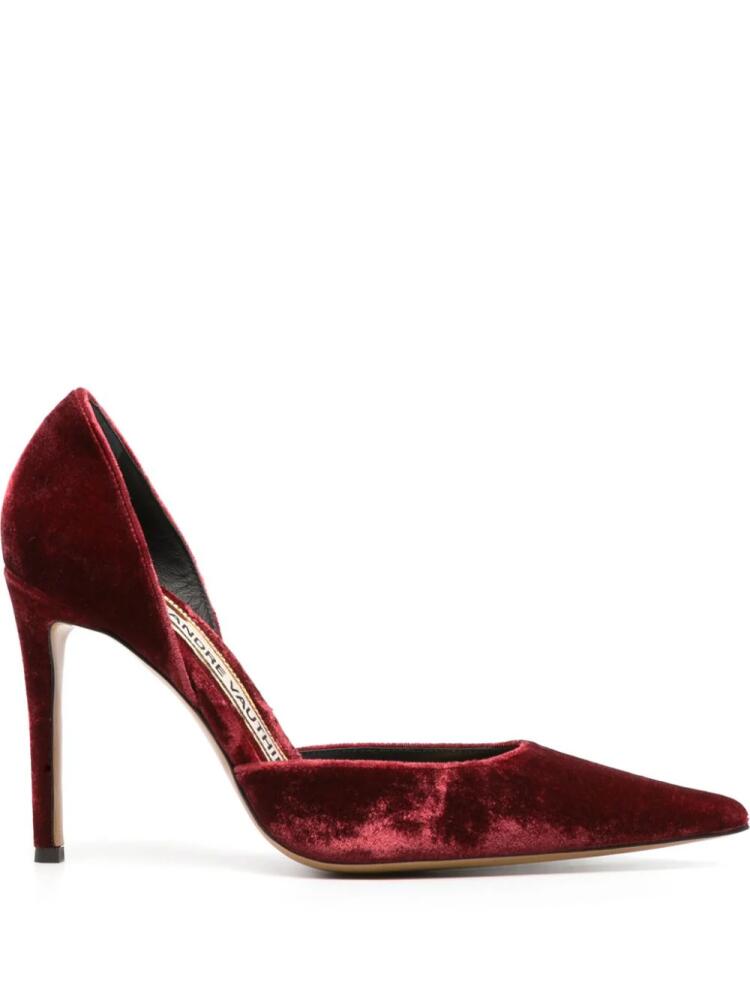 Alexandre Vauthier ALEX 105mm leather stiletto pumps - Red Cover