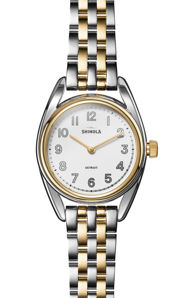 Shinola Derby Bracelet Watch, 30.5mm in Lghtsilver Cover