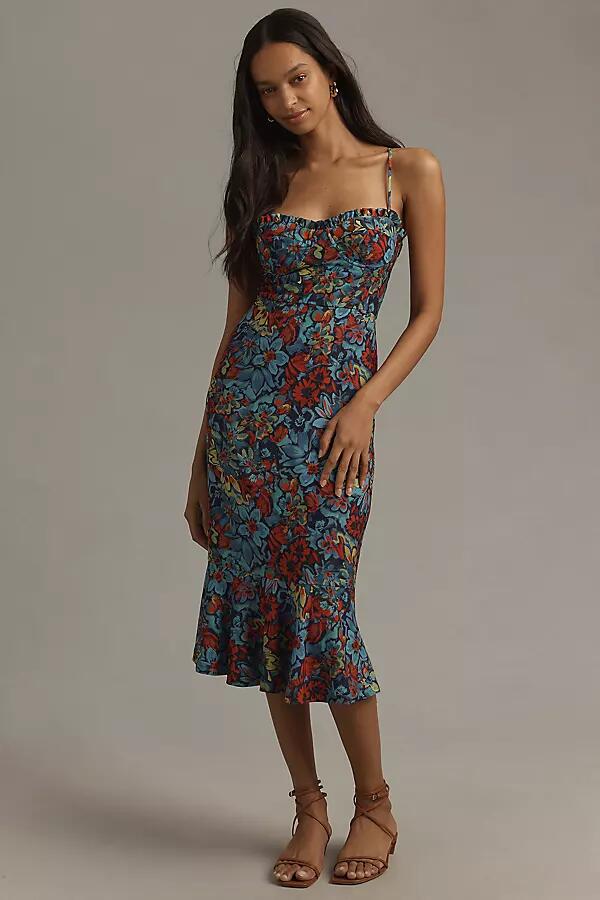 Hutch Selene Sleeveless Sweetheart Midi Dress Cover