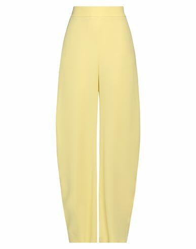 Alessandro Vigilante Woman Pants Yellow Acetate, Viscose Cover