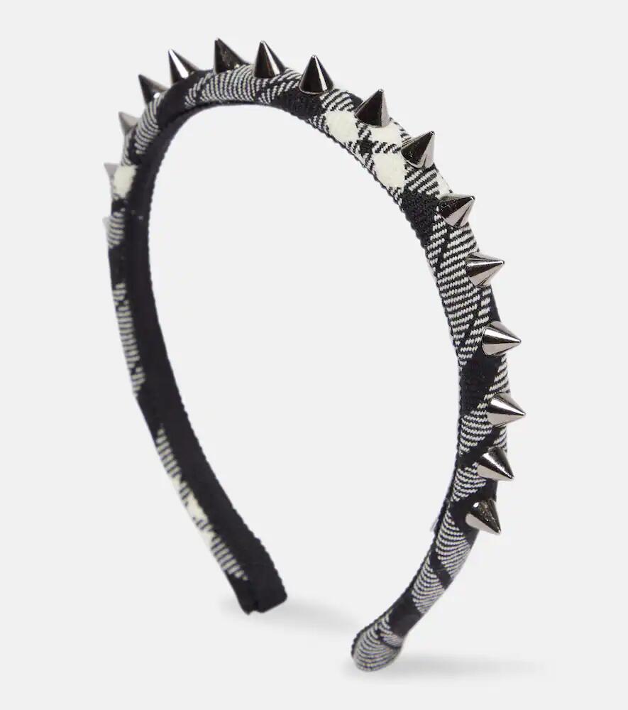 Alessandra Rich Spike embellished headband Cover