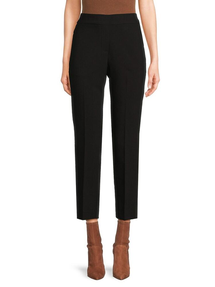 T Tahari Women's Cropped Slim Pants - Black Cover