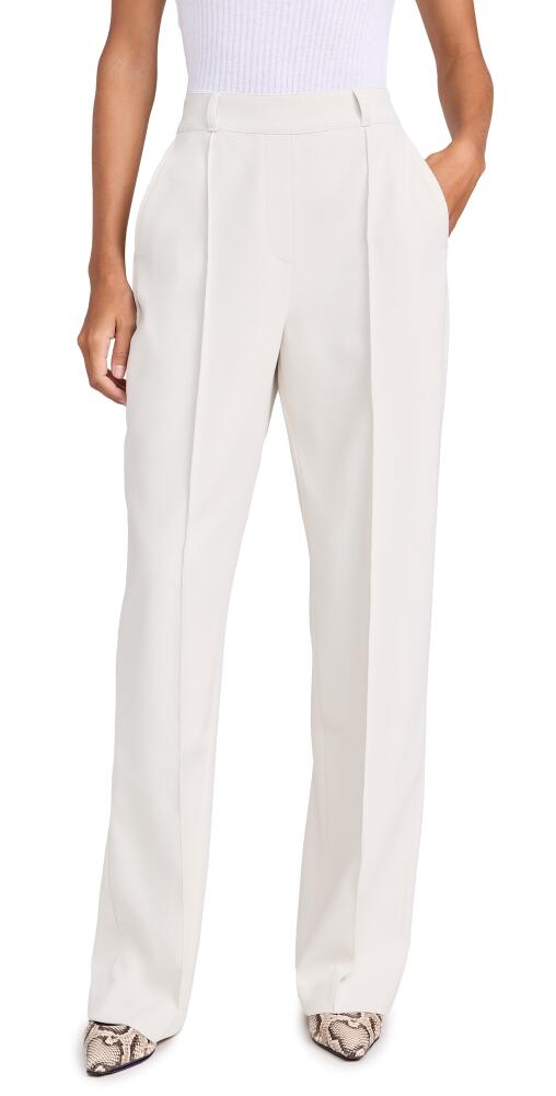 SPANX Opacity Crepe Trousers Parchment Cover