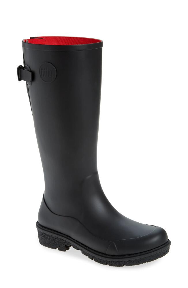 FitFlop WonderWelly Waterproof Rain Boot in All Black Cover