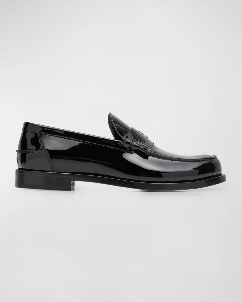 Givenchy Men's Mr G Patent Leather Penny Loafers Cover