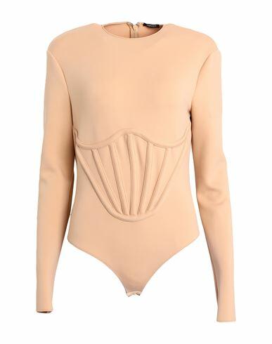 Versace Woman Bodysuit Blush Polyamide, Polyester, Elastane Cover