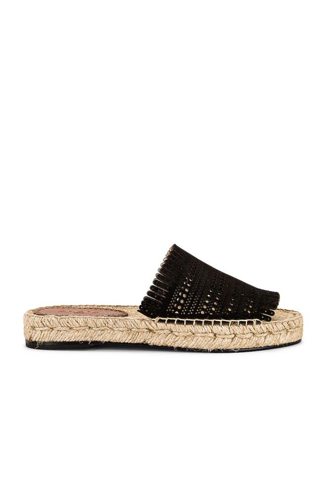 ALAÏA Espadrille Flats in Black Cover