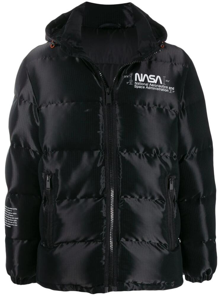 Heron Preston NASA padded jacket - Black Cover