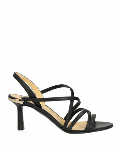 Fratelli Rossetti Woman Sandals Black Leather Cover