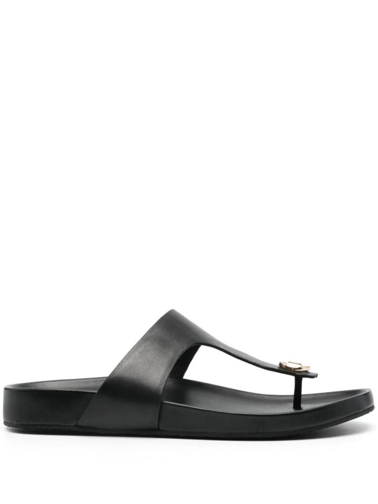 Michael Michael Kors Lucinda leather slides - Black Cover