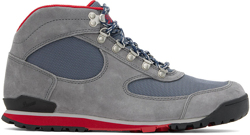 Danner Gray & Blue Jag Boots Cover