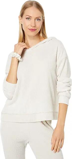 Splendid Chloe Pullover Hoodie (Neutral) Women's Clothing Cover