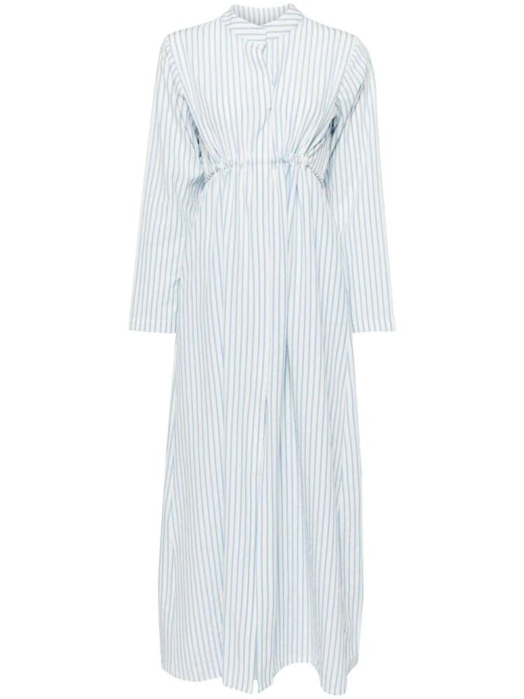 Bambah striped tie string kaftan - Blue Cover