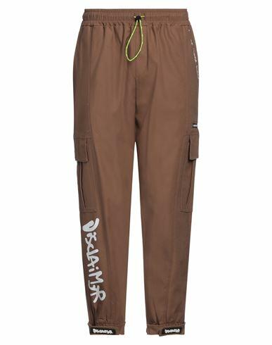 Disclaimer Man Pants Khaki Cotton Cover