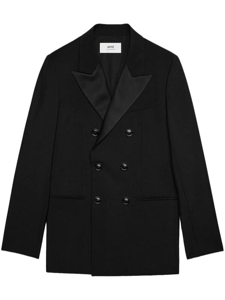 AMI Paris double-breasted blazer - Black Cover