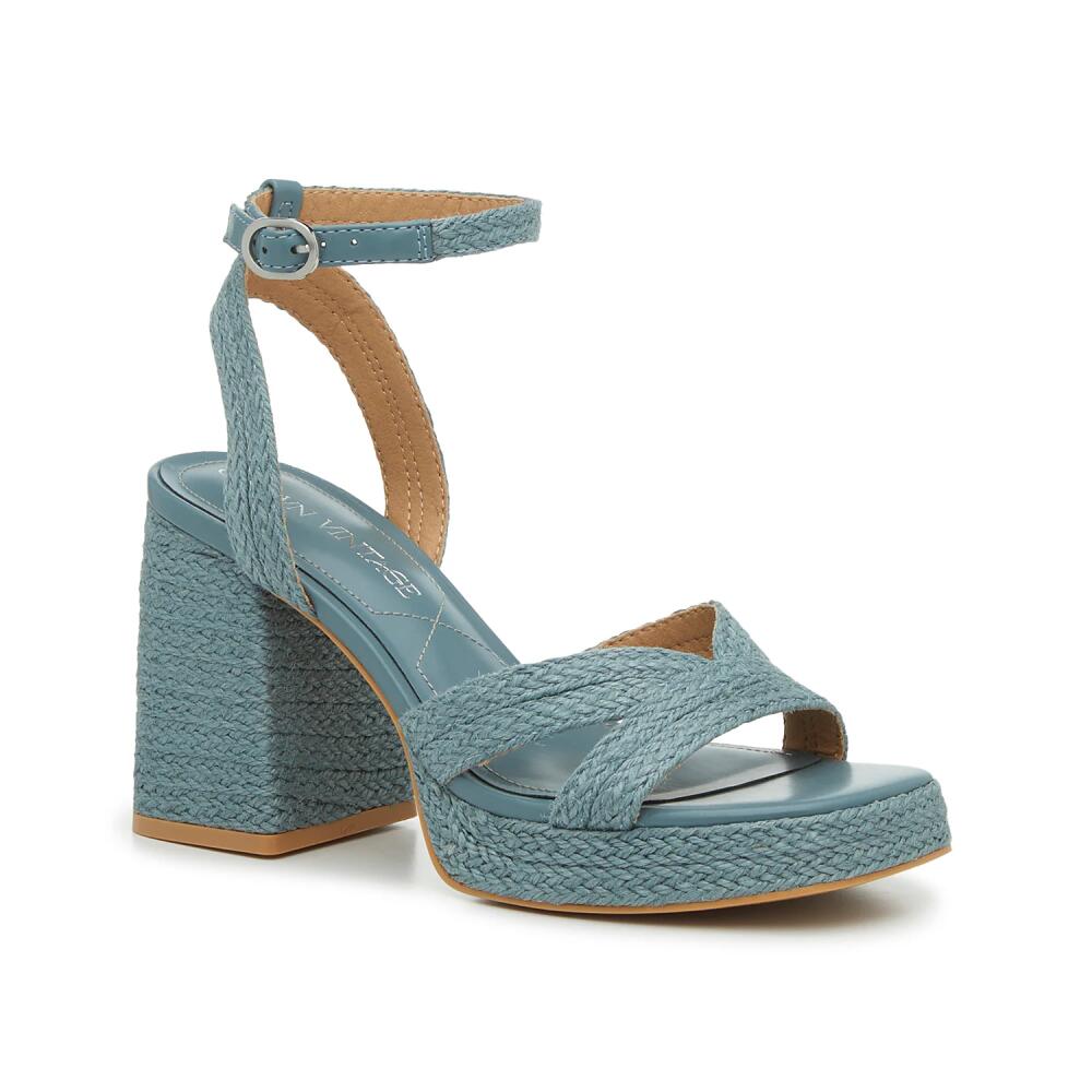 Crown Vintage Dylann Sandal | Women's | Denim Blue Cover