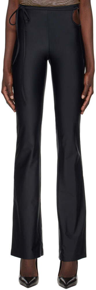 Jade Cropper Black Cutout Trousers Cover