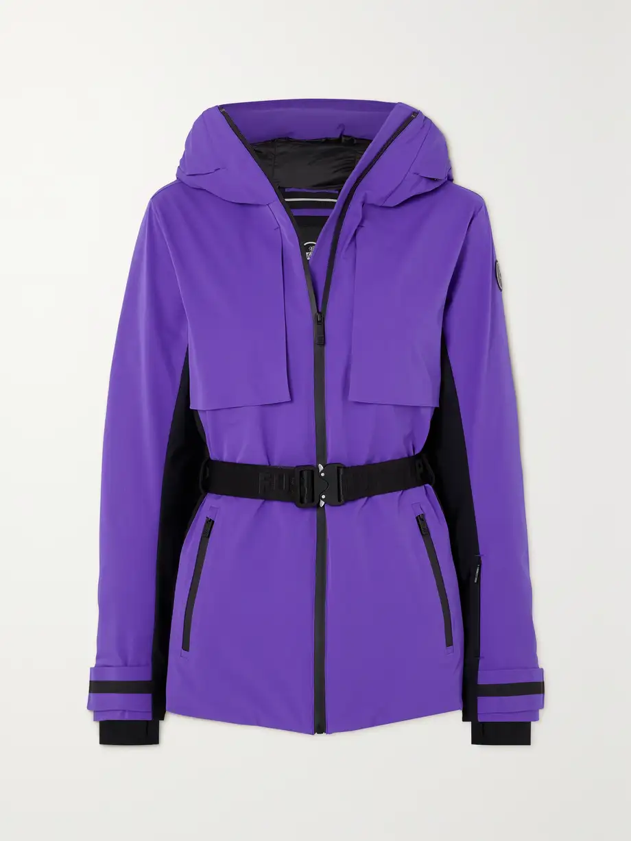 Fusalp - Ava Belted Shell Ski Jacket - Purple Cover