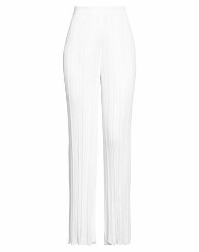 Gentryportofino Woman Pants Off white Viscose Cover