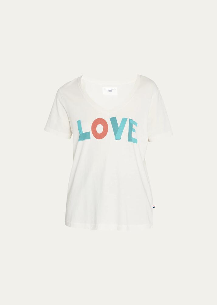 Sol Angeles Love V-Neck T-Shirt Cover