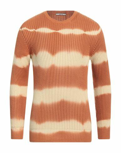 At. p.co Man Sweater Camel Cotton Cover