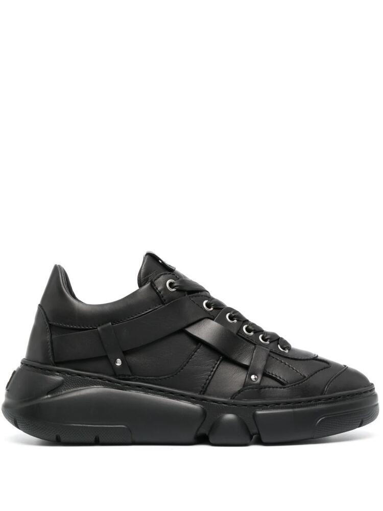 AGL Ruth leather sneakers - Black Cover