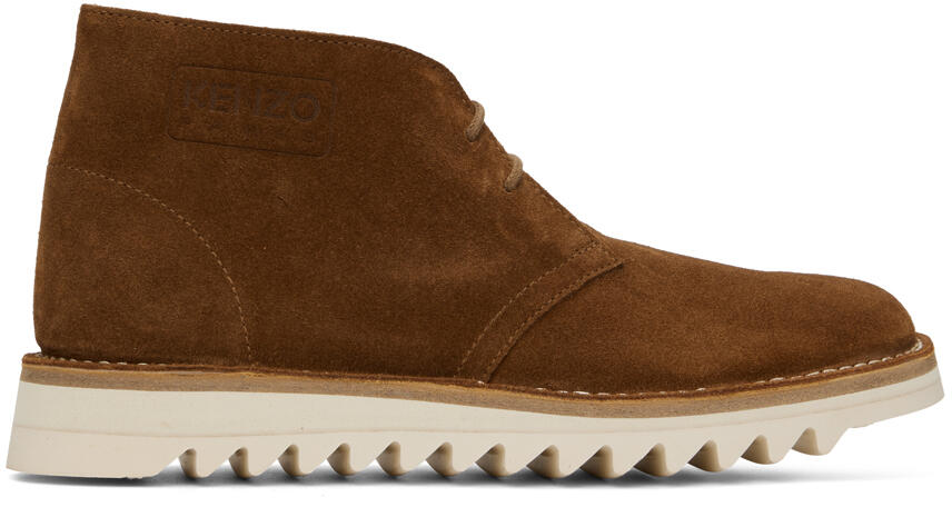 Kenzo Brown 'Kenzowave' Desert Boots Cover