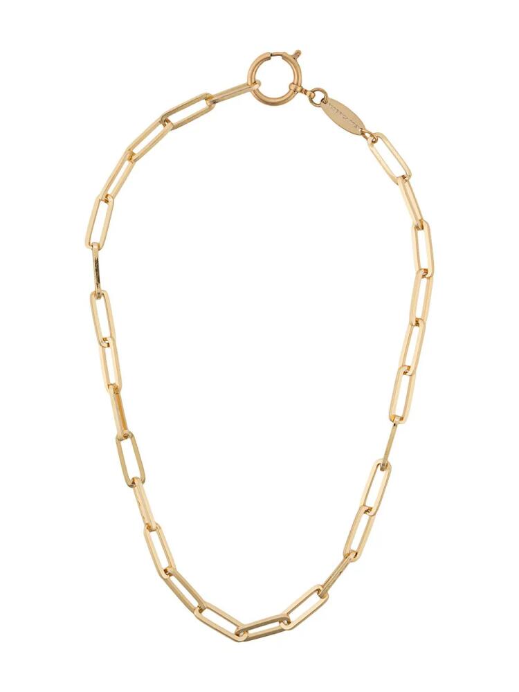 Federica Tosi Line Bolt Long chain necklace - Gold Cover