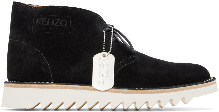 Kenzo Black Kenzo Paris Wave Boots Cover