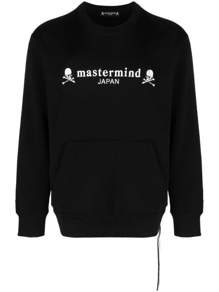 Mastermind Japan logo-print long-sleeve sweatshirt - Black Cover