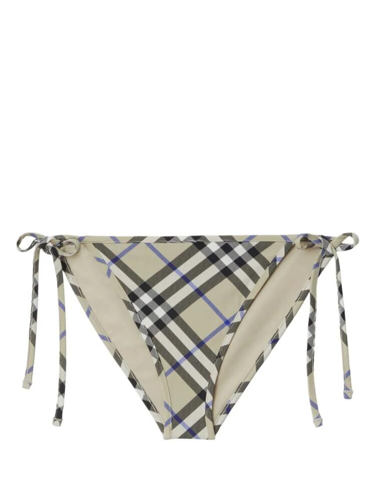 Burberry Vintage Check bikini bottom - Neutrals Cover