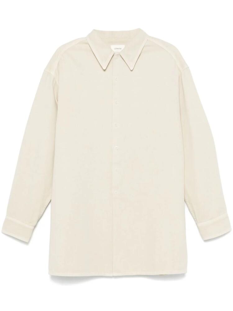 LEMAIRE Twisted shirt - Neutrals Cover