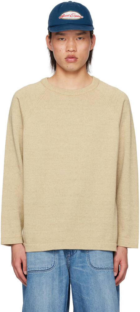 nanamica Beige KODENSHI Sweater Cover