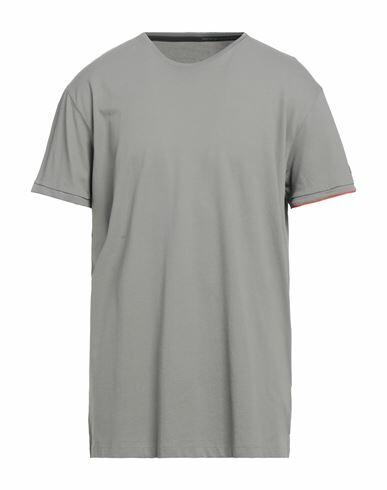 Rrd Man T-shirt Grey Cotton, Polyamide, Elastane Cover