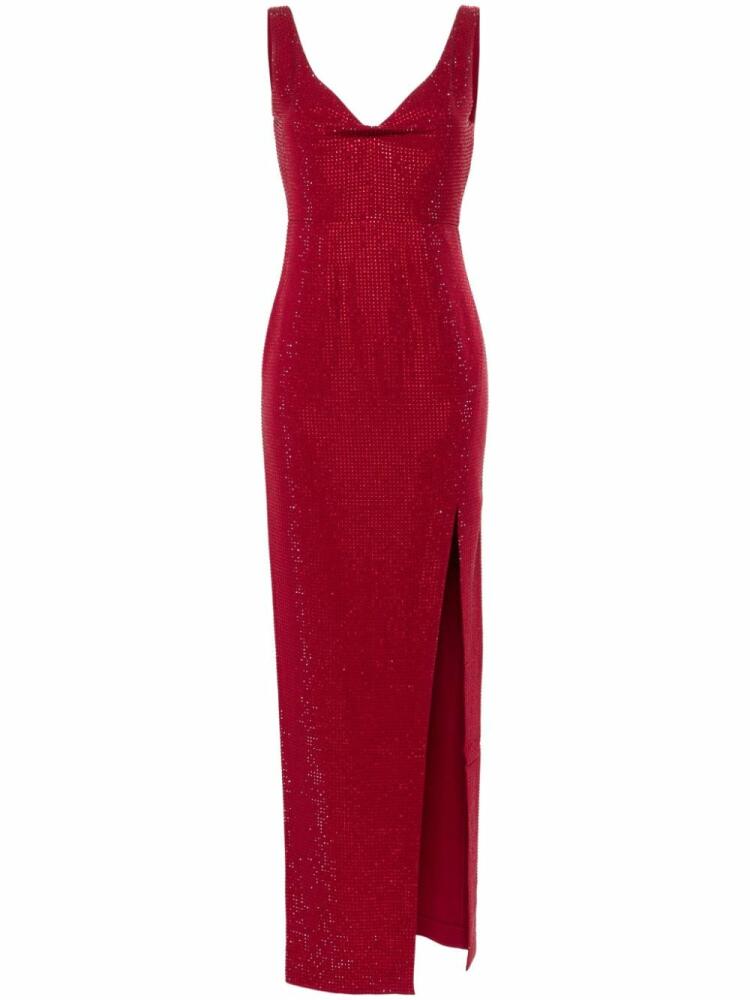 Roland Mouret Diamante gown - Red Cover